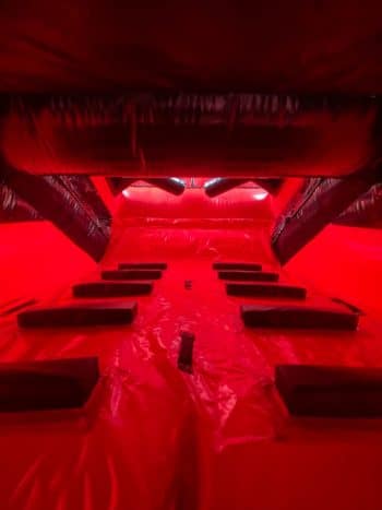 Red Toxic Obstacle Course for Hire