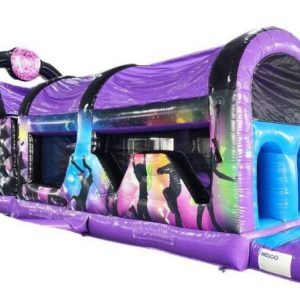 DISCO BALL OBSTACLE COURSE 45FT X 10FT